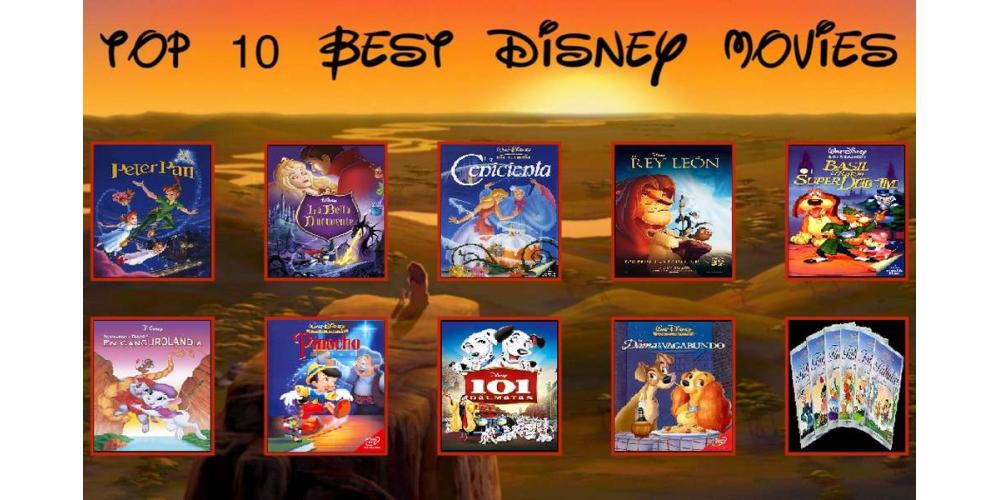 Las mejores películas de Disney de todos los tiempos