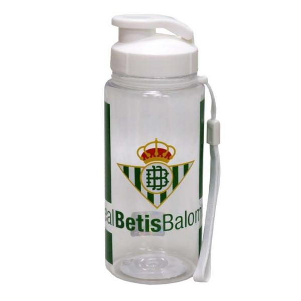 Botella De Plástico Translúcida Real Betis 550 ML