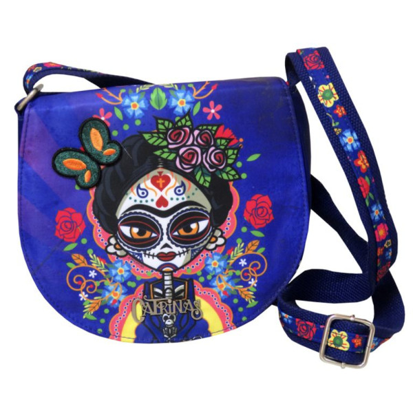 Bolso Bandolera Catrinas Matilda con Solapa