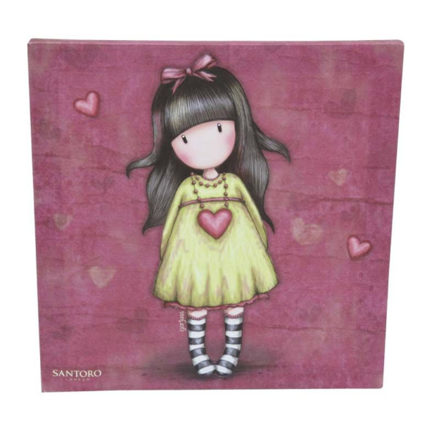 Lienzo Gorjuss Heartfelt 25x25