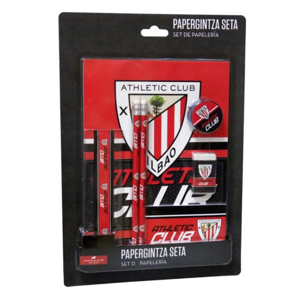 Set de Papelería Athletic Club Bilbao 7 Piezas