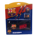 Set De Papelería Fc Barcelona 6 Piezas