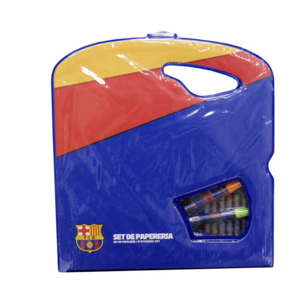 Set de Papelería Fc Barcelona 39 Piezas