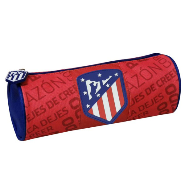 Estuche Portatodo Cilíndrico Atlético de Madrid Rojo
