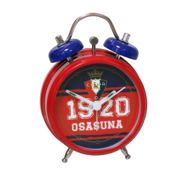 Reloj despertador de metal CA Osasuna