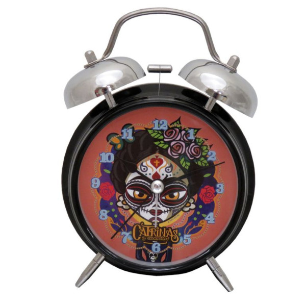 Reloj Despertador Catrinas Matilda Campanas
