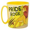 Taza El Rey León De Plástico Para Microondas 350 ML