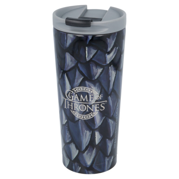Vaso Termo de Acero Inoxidable Juego de Tronos 425 ML