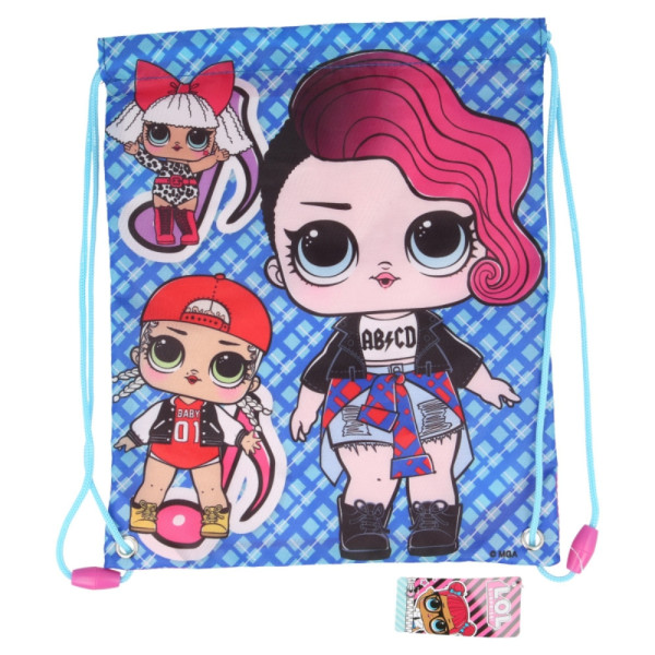 Saco Gymsack Para Merienda LOL Surprise