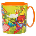 Taza Superthings de Plástico Para Microondas 350 ML