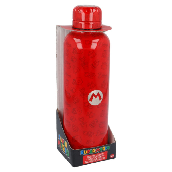 Botella Termo de Acero Inoxidable Super Mario 515 ML