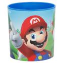 Taza Super Mario Bros De Plástico Para Microondas 350 ML