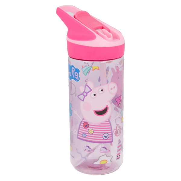 Botella de Plástico Tritan Premium Peppa Pig Haze 620 ML