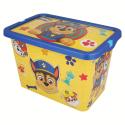 Caja Con Tapa Patrulla Canina Boy Plain 7L