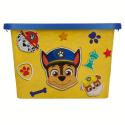 Caja Con Tapa Patrulla Canina Boy Plain 7L