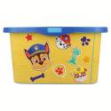 Caja Con Tapa Patrulla Canina Boy Plain 13L