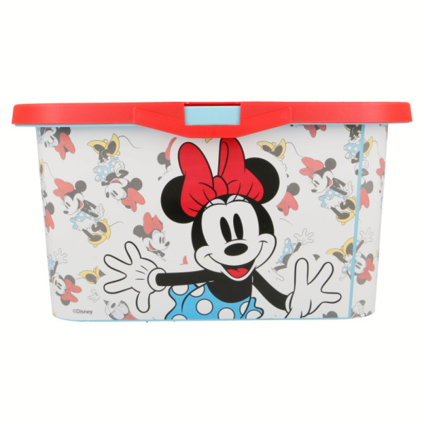 Caja con Tapa Minnie Mouse Vintage 13L