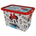 Caja Con Tapa Minnie Mouse Vintage 7L