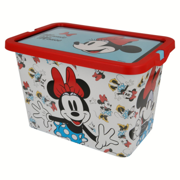 Caja con Tapa Minnie Mouse Vintage 7L