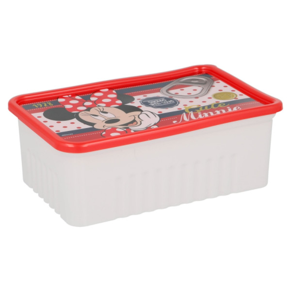 Sandwichera Lata Rectangular Minnie Mouse Daily Use