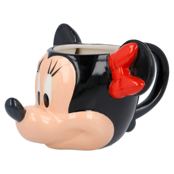 Taza Minnie Mouse Head con Forma 3D 360 ML