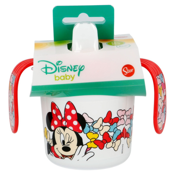 Taza de Entrenamiento Minnie Mouse Color Bows 250 ML
