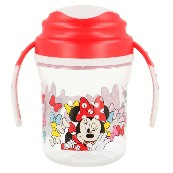 Taza de Entrenamiento Minnie Mouse Color Bows 260 ML