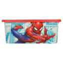 Caja Con Tapa Spiderman Comic Book 13L