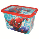 Caja con Tapa Spiderman Comic Book 7L