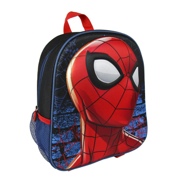Mochila Guardería 3D Spiderman Face