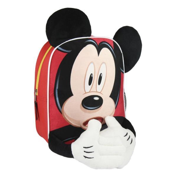 Mochila Guardería 3D Mickey Mouse Brazos