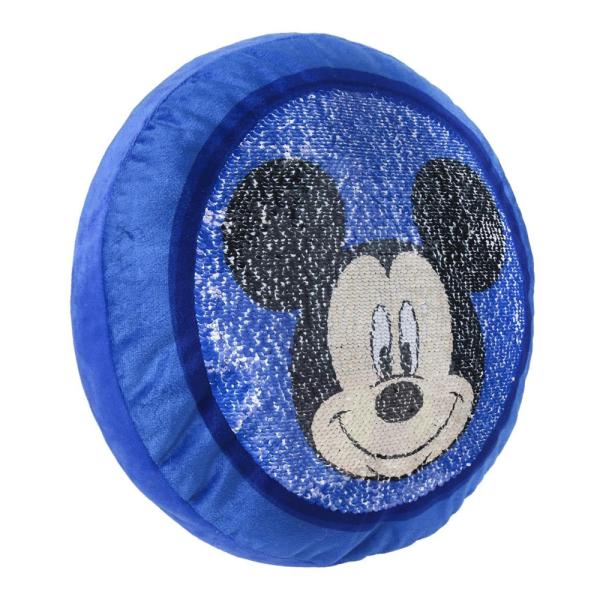 Cojín Mickey Mouse con forma de redonda