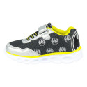 Zapatillas Deportivas con Luces Batman Niño Plateadas