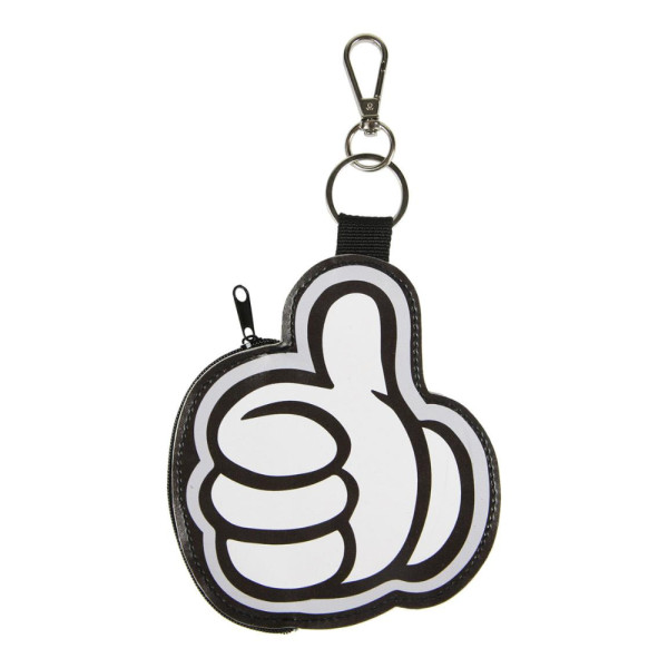 Llavero Monedero Mickey Mouse Guante Blanco