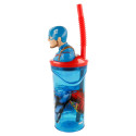 Vaso Capitán América Figura 3D 360 ML