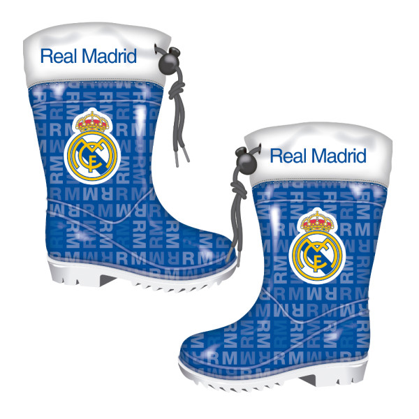 Botas de Agua Real Madrid Azules