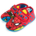 Zapatillas de Casa Media Bota Spiderman Niño Estampadas