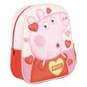 Mochila Guardería Peppa Pig Con Brillantina