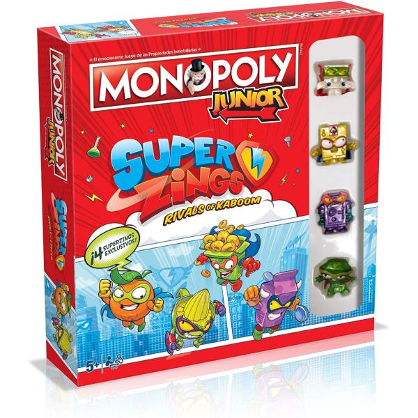 Juego De Mesa Monopoly Junior Superzings