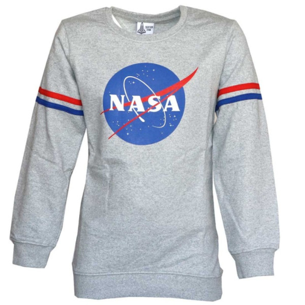 Sudadera Nasa Niña Gris