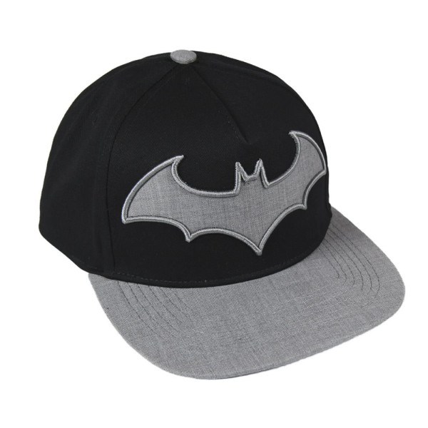 Gorra Batman Logo Gris Adulto