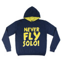 Sudadera Star Wars Never Fly Solo Hombre