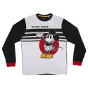 Pijama Invierno Mickey Mouse Hombre Negro Retro