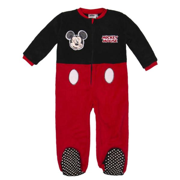 Pijama Dormilón Mickey Mouse Niño Rojo