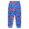 Pijama Invierno Capitán América Niño Coralina Azul