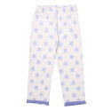 Pijama Invierno Frozen Niña Blanco Follow Heart