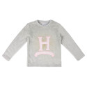Pijama Invierno Harry Potter Niña Coralina Gris