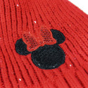 Gorro con Pompón Minnie Mouse Rojo Mujer