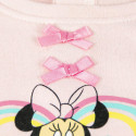 Pijama Invierno Minnie Mouse Bebé Rosa Lazos