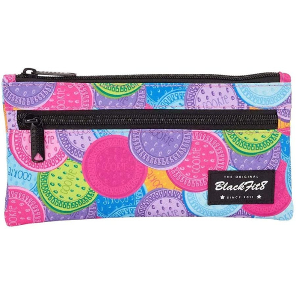 Estuche Portatodo Plano Blackfit8 Cookies